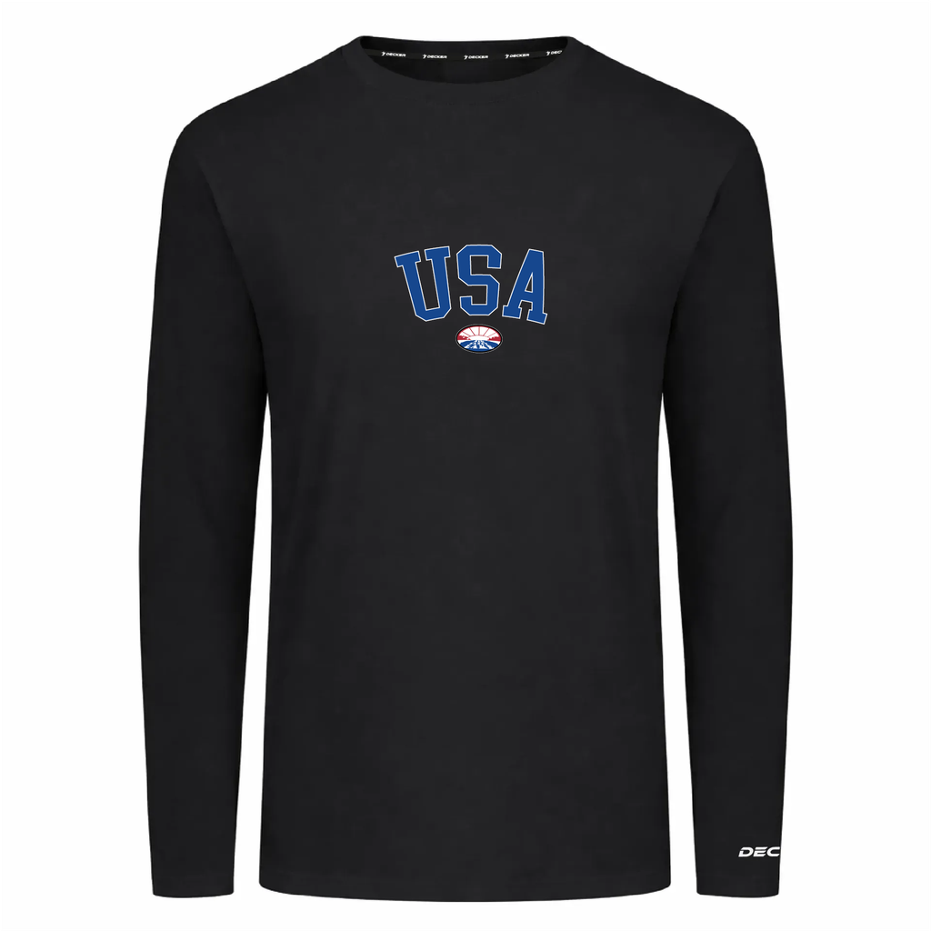 Decker Adult Tri-Blend T-Shirt - Long Sleeve