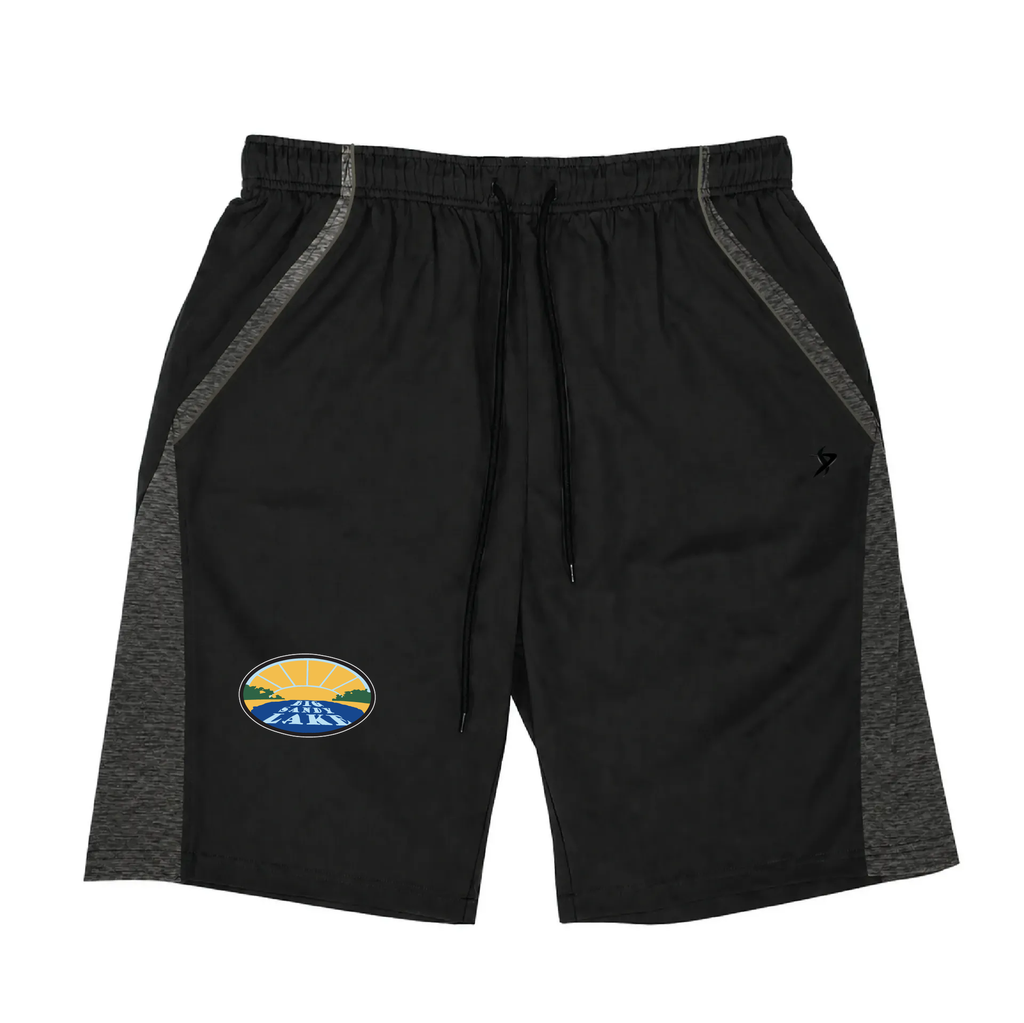 [DEC-ANGLE-SHORT-YXXS-BLK-LOGO1] Decker Shorts (Angle Shorts) (Black, Youth XXS, Logo 1)