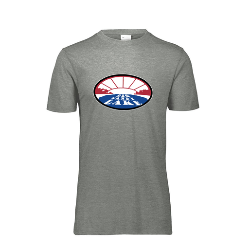 [FTSCUBGY-AS-LOGO2] Decker Men's Tri-Blend T-Shirt - Short Sleeve (Adult S, Gray, Logo 2)