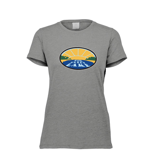 [FTSCUBGY-FAXS-LOGO1] Decker Women's Tri-Blend T-Shirt - Short Sleeve (Female Adult XS, Gray, Logo 1)