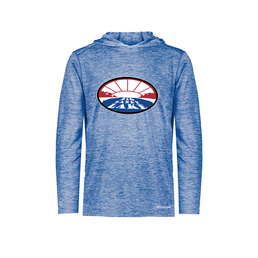 [FOLHCGRY-AS-LOGO2] Decker Men's Charge Hoodie (Adult S, Royal, Logo 2)