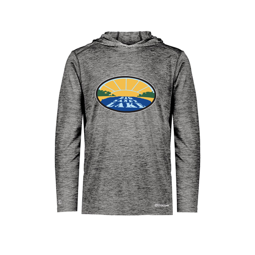 [FOLHCGBK-YS-LOGO1] Decker Youth Charge Hoodie (Youth S, Black, Logo 1)