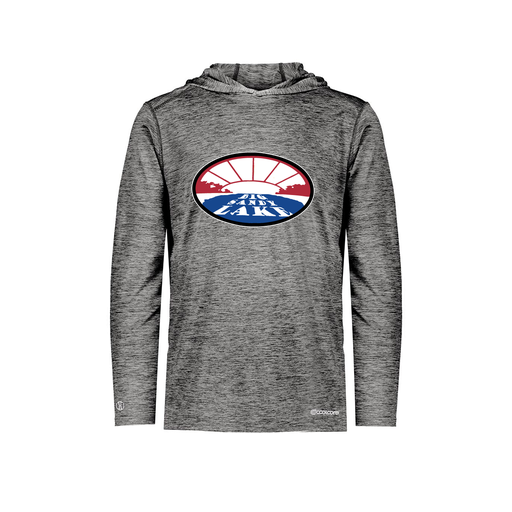 [FOLHCGBK-YS-LOGO2] Decker Youth Charge Hoodie (Youth S, Black, Logo 2)