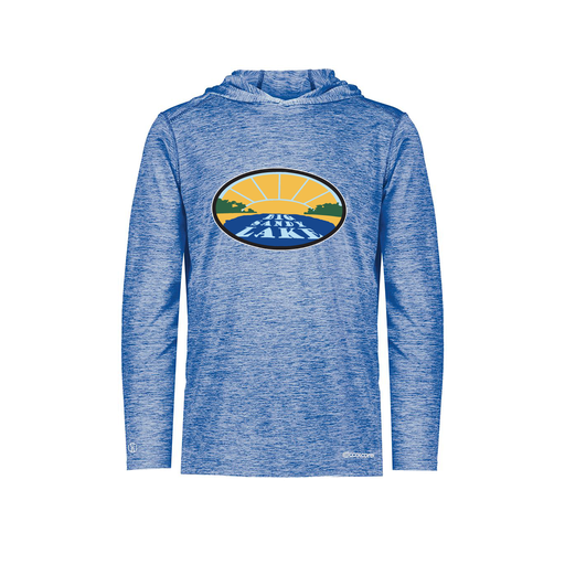 [FOLHCGRY-YS-LOGO1] Decker Youth Charge Hoodie (Youth S, Royal, Logo 1)