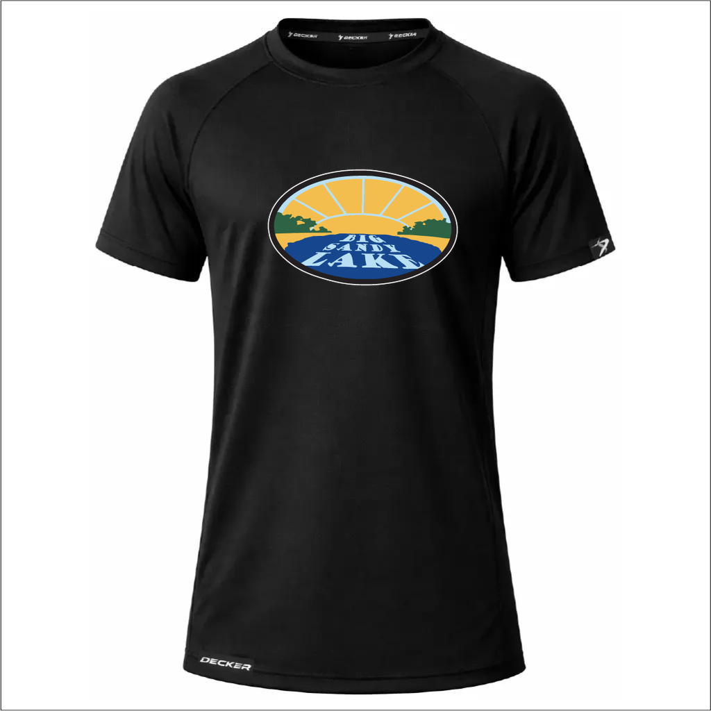 [FTSCPTBK-YXS-LOGO1] NEW Decker Performance T-Shirt (Black, Youth XS, Logo 1)