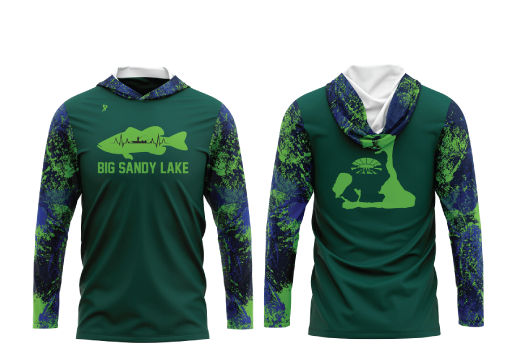 Big Sandy Fishing Hoodie (UV Protection Material)